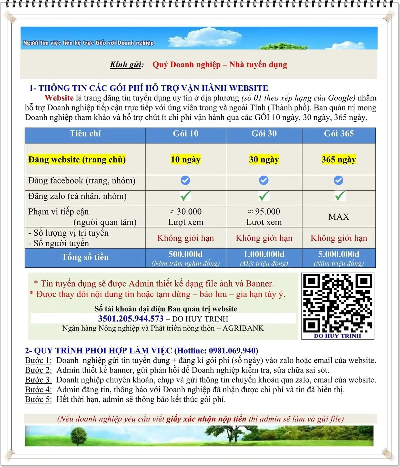 Báo giá Việc làm Quảng Ninh